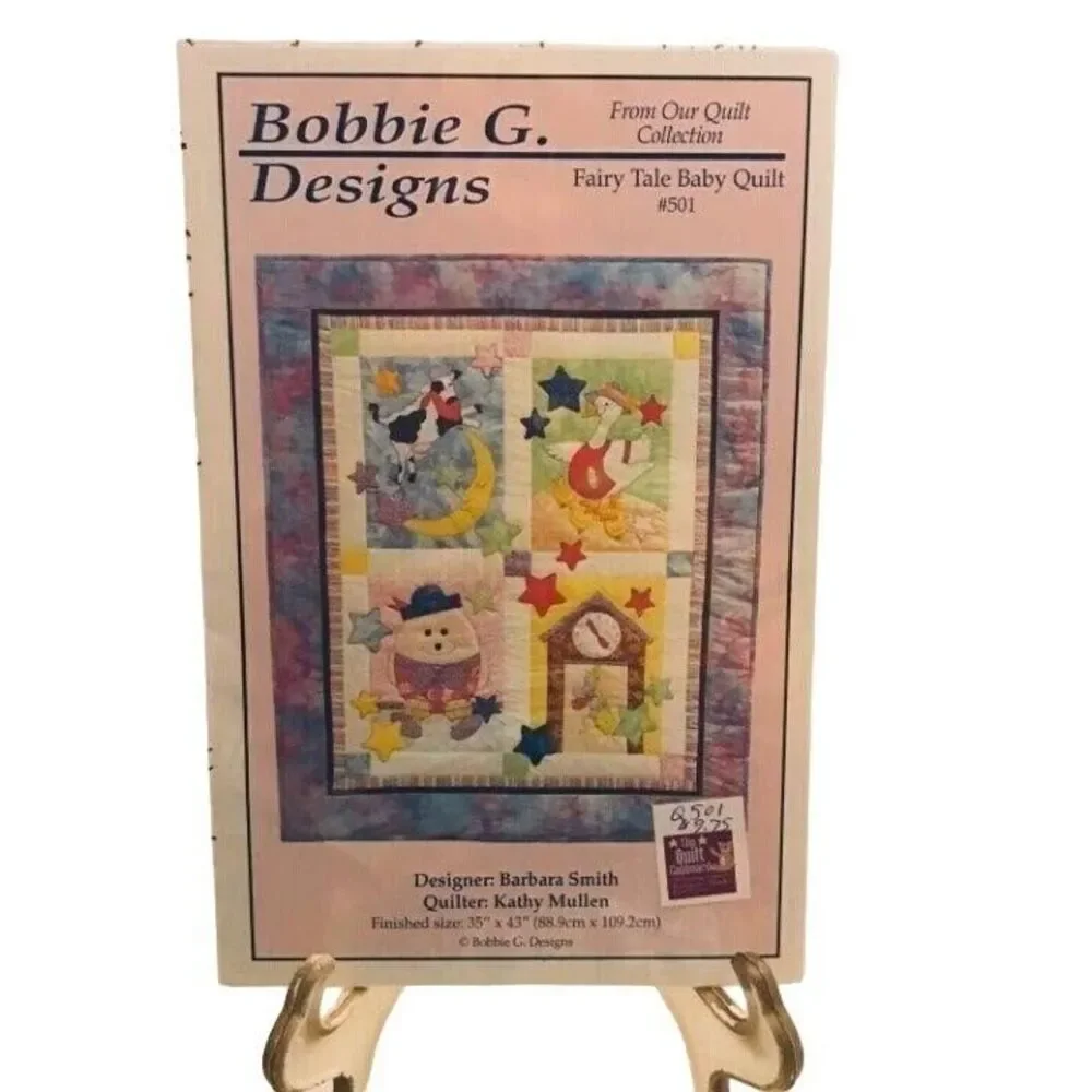 #1549  Bobbie G Designs Fairy Tale Baby Quilt Sewing Pattern